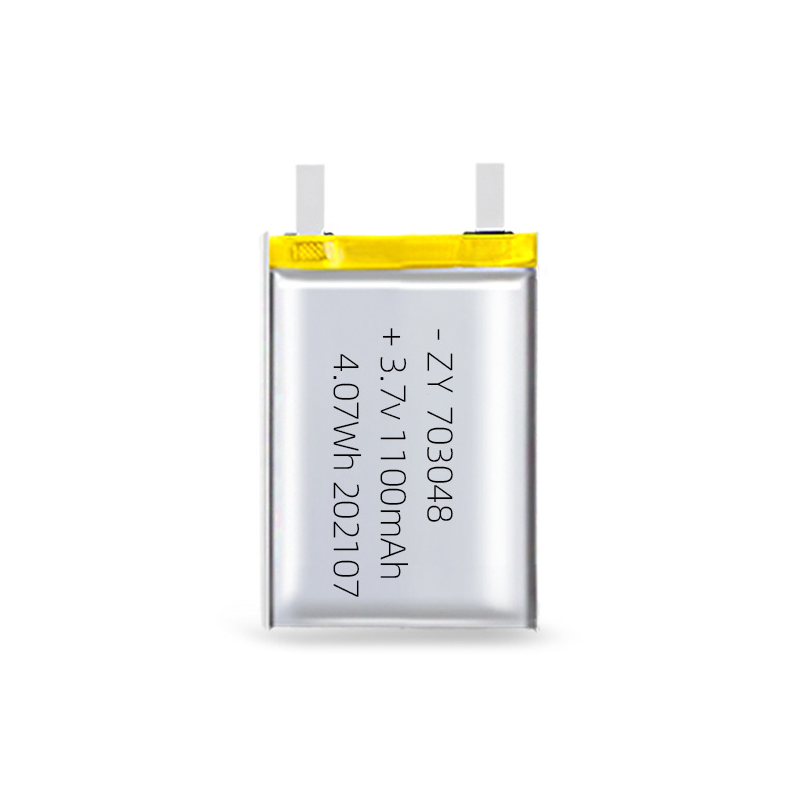 3.7V 703048 1100mAh 蓝牙音箱锂电池  手持喷雾器锂电池