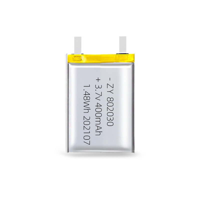 3.7V 802030 400mAh 护眼记录监护仪锂电池 空气净化器电池